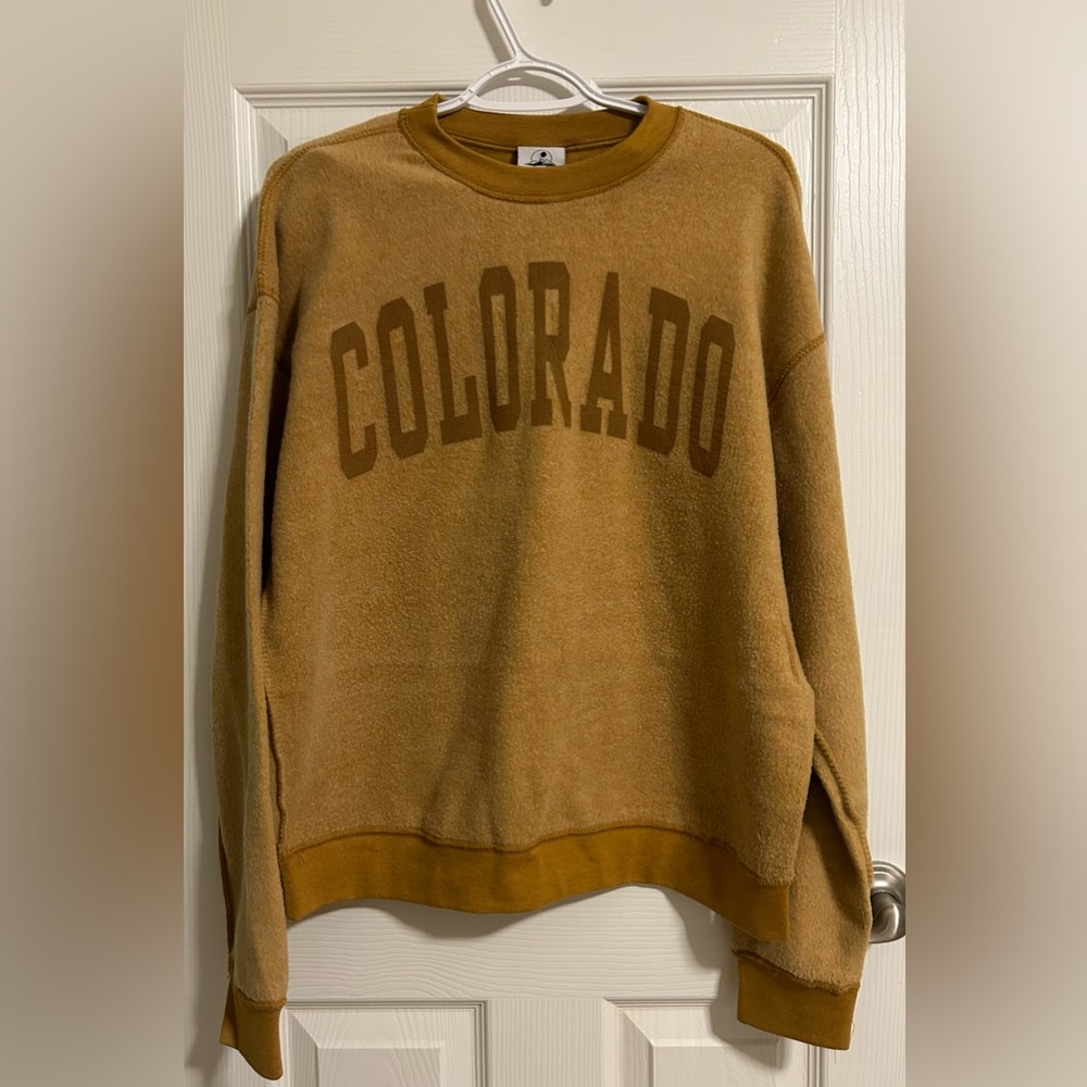 Prairie Mountain - Reversed Fleece Sweatshirt - Size: M - EUC